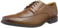 Clarks Tilden Walk Mens Dark Tan Lea, 11