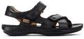 Pikolinos Flache Sandalen in Leder TARIFA f&uuml;r M&auml;nner Farbe BLACK