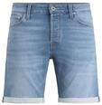 JACK & JONES Herren Jjirick Jjicon NA 306 I.k Sn Shorts, Blue Denim, M EU