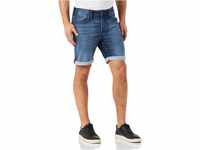 JACK&JONES Jeans Intelligence Mens Blue Denim 5 Pocket Shorts
