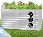 blumfeldt Hochbeet aus Metall, Wetterfestes Stahl-Hochbeet f&uuml;r Balkon & Garten,