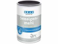 GRAU - das Original - 100 % reines Seealgenmehl, für die Fellpigmentierung, für