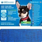 Aqua Coolkeeper Halsband Pacific Blue XS