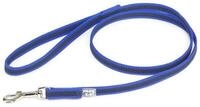 IDC Color & Gray gumierte Leine, 14 mm x 1,2 m mit Schlaufe, Blau-Grau