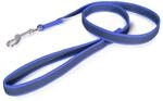 IDC Color & Gray gumierte Leine, 20 mm x 1 m mit Schlaufe, Blau-Grau