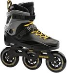 Rollerblade RB 110, Herren Inline Skates, robuster Schalenschuh, Schwarz/Safran...