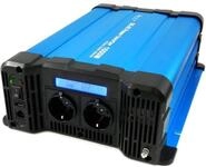 SOLARTRONICS Spannungswandler FS1500D 12V 1500 Watt mit Display - Wechselrichter 12v