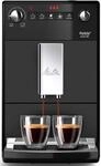 Melitta Purista Kaffeevollautomat, Mattschwarz, Fl&uuml;sterleises Mahlwerk, Individuelle