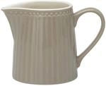 Porzellan-Milchk&auml;nnchen, Alice Warm Grey von GREENGATE