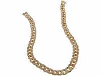 Urban Classics Unisex Heavy Necklace With Stones Kragenknopf, Gold (Gold 00109),