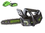 Greenworks 40V 40 cm Brushless Kettens&auml;ge 40V - 40cm - 1 Akku 4,0 Ah - 1 Ladeger&auml;t