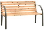 vidaXL Chinesisches Tannenholz Kinder Gartenbank Sitzbank Parkbank Holzbank