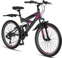 Licorne Bike Strong V Premium Mountainbike in 24 Zoll - Fahrrad f&uuml;r Jungen,