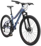BIKESTAR Hardtail Aluminium Mountainbike 27.5 Zoll, 21 Gang Shimano Schaltung mit