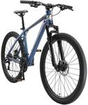 BIKESTAR Hardtail Aluminium Mountainbike Shimano 21 Gang Schaltung, Scheibenbremse