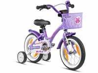 PROMETHEUS BICYCLES Kinderfahrrad ab 4 Jahren - Mädchenfahrrad 14 Zoll Kinder