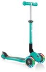 GLOBBER JUNIOR Foldable Lights &ndash; Tretroller, 120/80 mm, ABEC 5, 3-r&auml;drig,