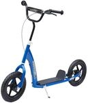 HOMCOM Kinderroller Scooter Tretroller mit verstellbarem Lenker, gro&szlig;en R&auml;dern und