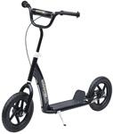HOMCOM Kinderroller Scooter Tretroller mit verstellbarem Lenker, gro&szlig;en R&auml;dern und