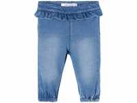 NAME IT Damen NBFBIBI DNMATORINAS SWE Pant NOOS Jeans, Medium Blue Denim, 50