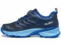 Scarpa Rush GTX Trailrunning-Schuhe für Kinder, Black-Lake Blue Gore-tex...