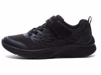 Skechers MICROSPEC TEXLOR Sneakers, Black Textile & Trim, 31 EU