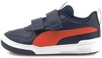 PUMA Unisex Kinder Multiflex Sl V Ps Sneaker, blau, 35 EU