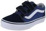 Vans K Old Skool V Pop, Unisex-Kinder Hi-Top Sneaker, Blau (Navy/True White Nwd), 47