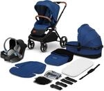 LIONELO Mika 3in1 Set Kinderwagen, Babywanne, Babyschale. Im Set Moskitonetz,
