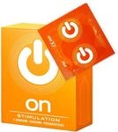 ON) Kondome Stimulation | 54 mm Breite | 3 St&uuml;ck Packung | genoppt | d&uuml;nne...