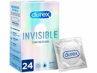 Durex Invisible Kondome – Kondome extra dünn für intensives Empfinden beim