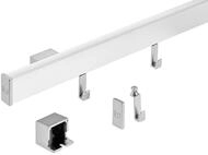Naber Alto Set. Relingsystem, 600 mm edelstahlfarbig