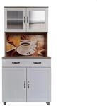 HTI living K&uuml;chenbuffet 1 Schublade Blanca Bistro K&uuml;chenschrank Hochschrank...