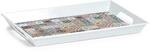 Zeller 26615 Melamintablett Mosaik, ca. 50 x 35 x 5 cm, Serviertablett