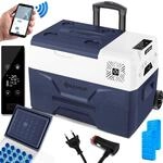 KESSER&reg; Kompressor K&uuml;hlbox auto elektrisch 30L, Camping K&uuml;hlbox 12/24/230V mit