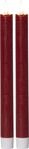 LED-Kerzen 'Flamme' lang, 2er Set,