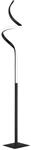 Reality Leuchten LED Stehleuchte Course R42051132, Metall Schwarz matt, inkl. 11 Watt