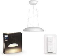 Philips Hue White Amb. LED-Pendelleuchte Amaze inkl. Dimmschalter, wei&szlig;, dimmbar,