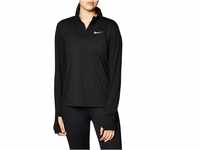 Nike Damen Element Hz Sweatshirt, Black/Reflective Silv, M