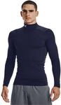 Under Armour Herren UA CG Armour Comp Mock, Herren Funktionsshirt mit Stehkragen,