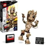 LEGO Marvel Ich Bin Groot Spielzeug zum Bauen, Set mit Baby Groot Figur aus...
