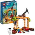 LEGO 60342 City Stuntz Haiangriff-Challenge Set, Inkl. Motorrad Und Stunt Racer
