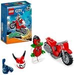 LEGO 60332 City Stuntz Skorpion-Stuntbike, Set mit Motorrad und Minifigur,