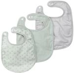 roba organic 3er L&auml;tzchenset 'Lil Planet&lsquo; frosty green, Jersey, Musselin,
