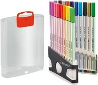 STABILO - Premium-Filzstift mit Pinselspitze f&uuml;r variable Strichst&auml;rken - Pen 68