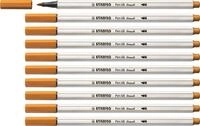 STABILO - Premium-Filzstift mit Pinselspitze f&uuml;r variable Strichst&auml;rken - Pen 68
