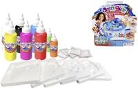 Simba 106322497 - Aqua Gelz Deluxe Ritterburg, Bastelset, Kreativ, 8 Flaschen