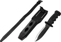 Cressi Supertotem - Tauchmesser Rettungsmesser Bootsmesser mit Glatter/Gezahnter 12,4