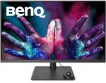 BenQ PD3205U 32 Zoll 4K Monitor f&uuml;r Grafiker, IPS, AQCOLOR-Technologie, 99 % sRGB,