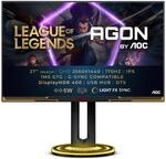 AOC Agon Pro AG275QXL - 27 Zoll QHD Gaming Monitor, 170 Hz, 1 ms, FreeSync, G-Sync